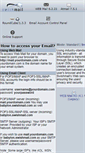 Mobile Screenshot of mail.agnagroup.com